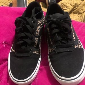 Cheetah print Vans